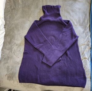 Coldwater Creek Shaker Turtleneck Sweater